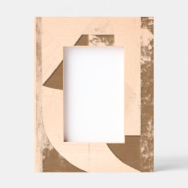 Rustisch geometrisch patroon gegraveerde lijstjes