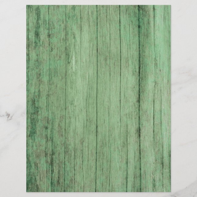 Rustisch geperst groenhoutpapier (Voorkant)