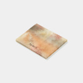 Rustisch Grunge Abstract Design in volledige kleur Post-it® Notes (Schuin)