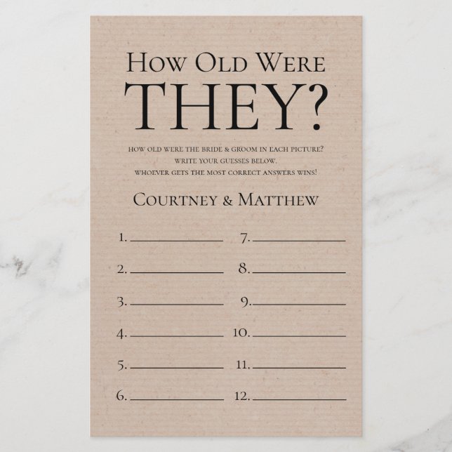 Rustisch hoe oud ze Vrijgezellenfeest waren (Voorkant)