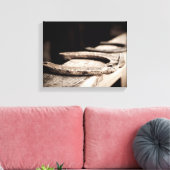 Rustisch Hoefijzer Canvas Afdruk (Insitu (Woonkamer))