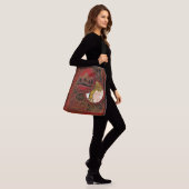 Rustisch Hoesje tast de Cheshire Cat Crossbody Tas (Op model)
