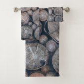 Rustisch hout #3 #wall #art bad handdoek (Insitu)