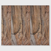 Rustisch hout cadeaupapier (Vlak)