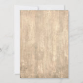 Rustisch hout Casual We hebben weddenschappen ontd Kaart (Achterkant)