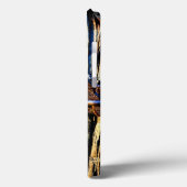 Rustisch hout en ijzermetaallatch Case-Mate iPhone case (Achterkant / Links)