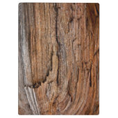 Rustisch hout klembord (Achterkant)