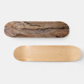 Rustisch hout skateboard (Horizontaal)