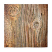 Rustisch  hout tegeltje (Voorkant)