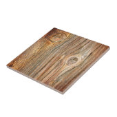 Rustisch  hout tegeltje (Zijkant)