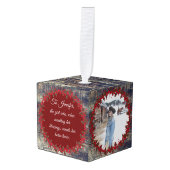 Rustisch hout Traditioneel paardenpet 3 Foto Decoratie (Voorkant hoekig)