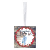 Rustisch hout Traditioneel paardenpet 3 Foto Decoratie (Rechts)