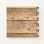 Rustisch Hout Wilderness Vacation Rental Guestbook Notitieboek (Achterkant)