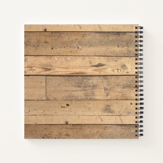 Rustisch Hout Wilderness Vacation Rental Guestbook Notitieboek (Achterkant)