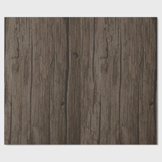 Rustisch houten verdampingspapier met barnenplank cadeaupapier (Vlak)