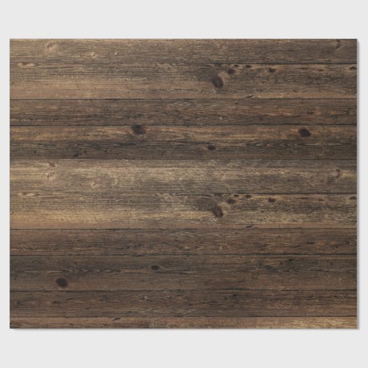 Rustisch houten wrapppapier cadeaupapier (Vlak)