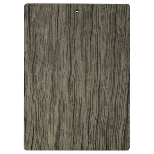 Rustisch houtslankbord klembord (Achterkant)