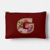 Rustisch Initiaal G Bourgogne Etui (Voorkant)