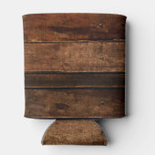 Rustisch kerstfeest blikjeskoeler (Achterkant)