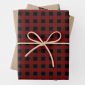 Rustisch kerstpapier voor de onmiddellijke verpakk inpakpapier vel (In situ)