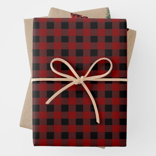 Rustisch kerstpapier voor de onmiddellijke verpakk inpakpapier vel (In situ)