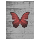 Rustisch klembord voor rode vlinder (Achterkant)