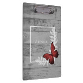 Rustisch klembord voor rode vlinder (Rechts)