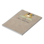 Rustisch land Boerderij Kraft Note Pad Notitieblok (Linkerzijde)
