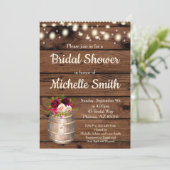 Rustisch Land Boho Burgundy Barrel Vrijgezellenfee Kaart (Staand voorkant)