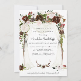 Rustisch land | Bridal Shower-uitnodiging