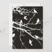 Rustisch land bruiloft Mason Jar Chalkboard Kaart (Achterkant)