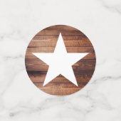 Rustisch Land Cowgirl Boots & Pet Baby shower Confetti (Kleine voorkant)