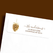 Rustisch land dat de kloon van de Pine Holiday han Etiket