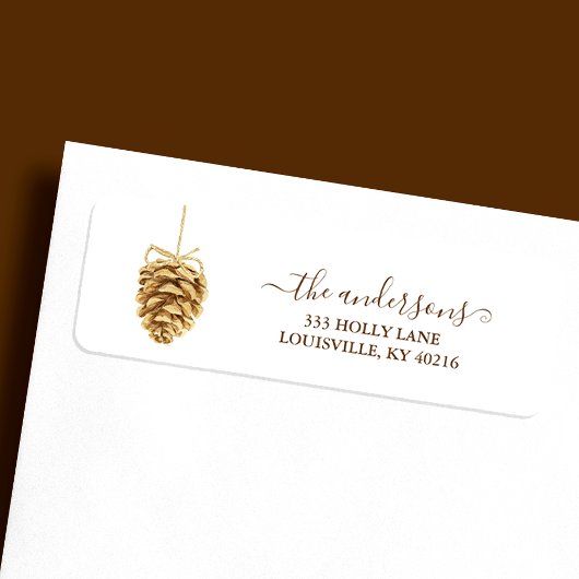 Rustisch land dat de kloon van de Pine Holiday han Etiket