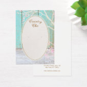 Rustisch land dat een DisplayCard verdient Visitekaartje (Bureau)