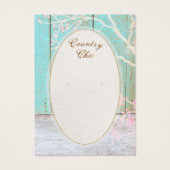 Rustisch land dat een DisplayCard verdient Visitekaartje (Voorkant)