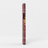 Rustisch Land Golden Sunflower Brown Wood Case-Mate iPhone Case (Achterkant/rechts)