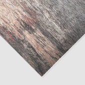 Rustisch land Grijze beige textuur Houtkorrel Tissuepapier (Detail)