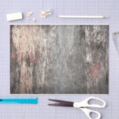 Rustisch land Grijze beige textuur Houtkorrel Tissuepapier (Craft)