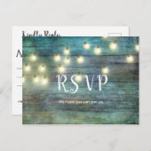 Rustisch land | hout | Bruin Briefkaart (Voorkant / Achterkant)