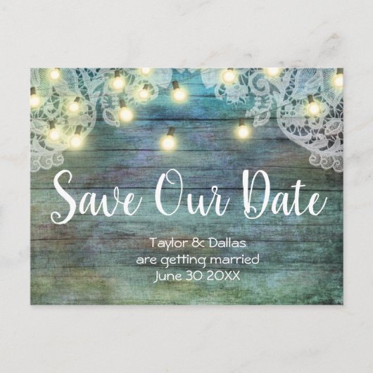 Rustisch land |  hout | Bruin Briefkaart (Voorkant)