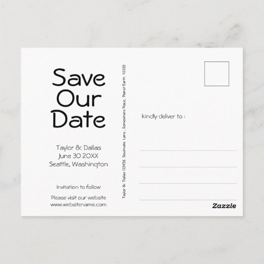 Rustisch land | hout | Bruin Briefkaart (Achterkant)