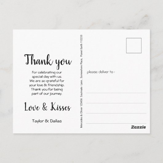 Rustisch land |  hout | Bruin Briefkaart (Achterkant)