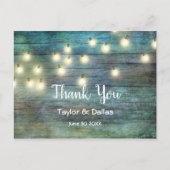 Rustisch land |  hout | Bruin Briefkaart (Voorkant)