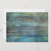 Rustisch land |  hout | Bruin Kaart (Achterkant)