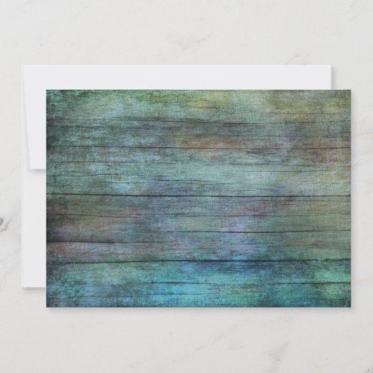 Rustisch land |  hout | Bruin Kaart (Achterkant)