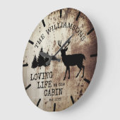 Rustisch land Loving Life at Cabin Buck Deer Grote Klok (Hoek)