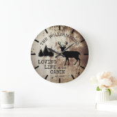 Rustisch land Loving Life at Cabin Buck Deer Grote Klok (Huis)