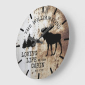 Rustisch land Loving Life at Cabin Moose Grote Klok (Hoek)