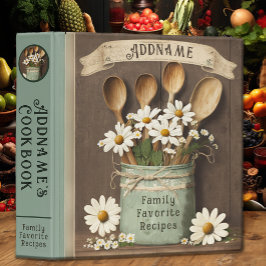 Rustisch  land Mason Jar 3 Ring Multomap 1 1/2" Multomap